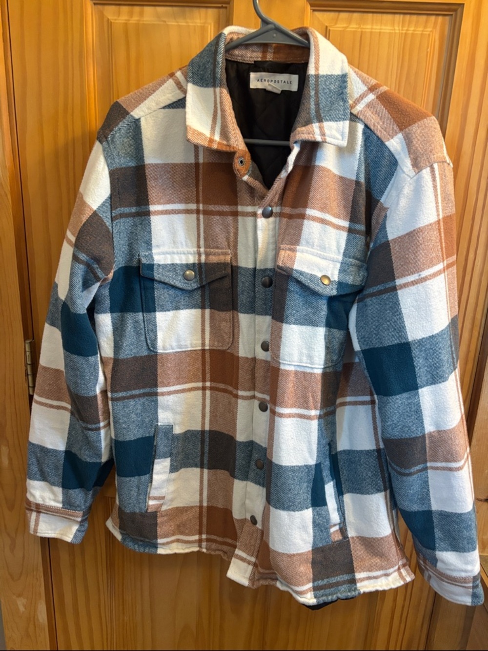 Aéropostale Plaid Flannel Shacket